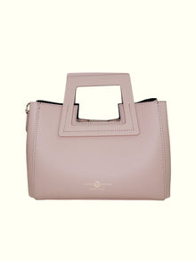 Katherine Pink Italian Leather Tote Bag