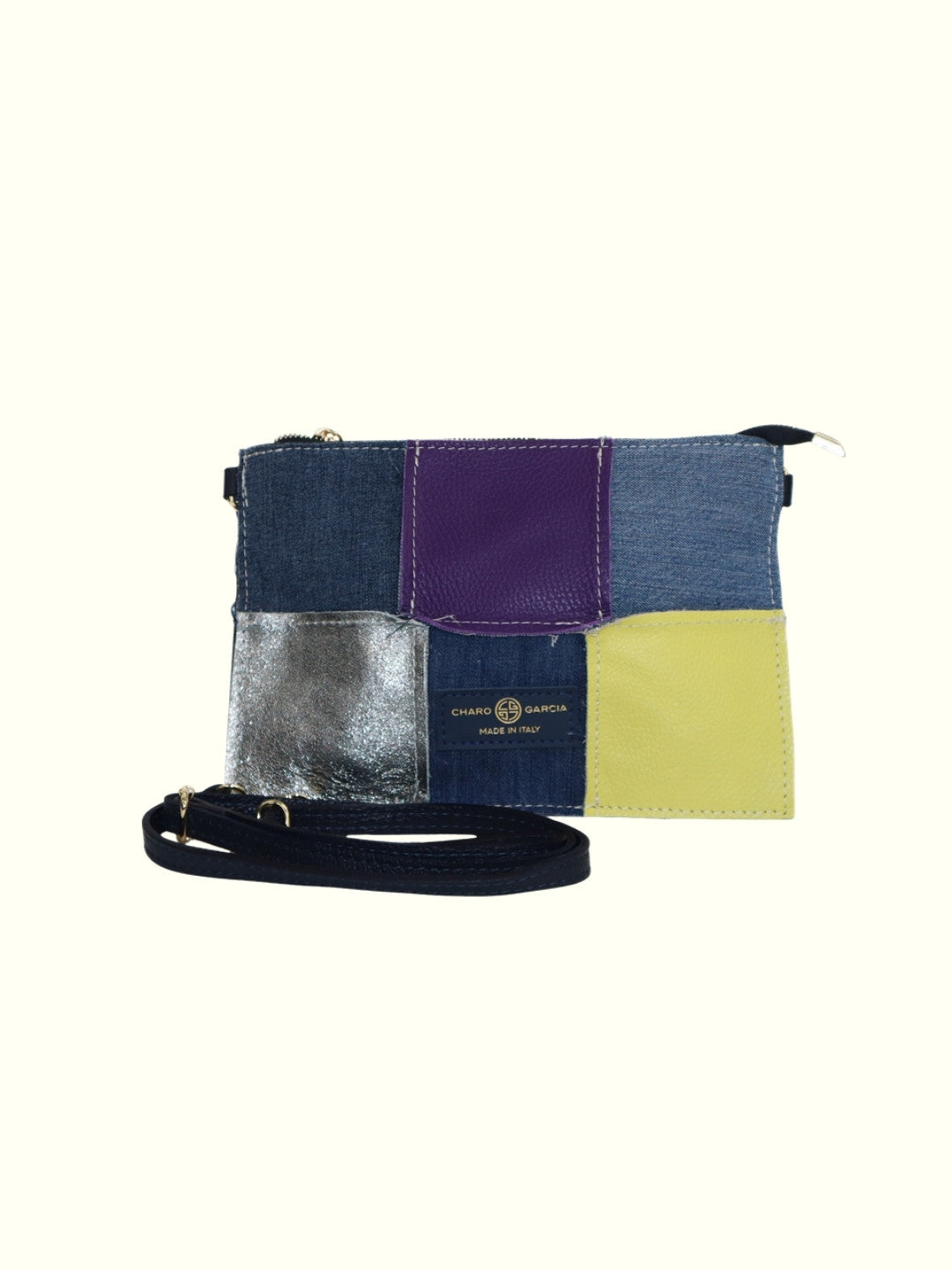 Chelo Lemon Denim Tote Bag