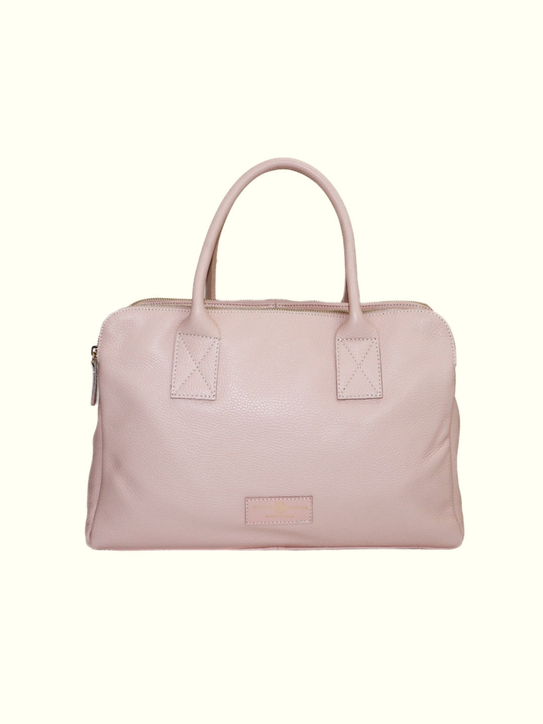Rosario Pink Italian Leather Handbag