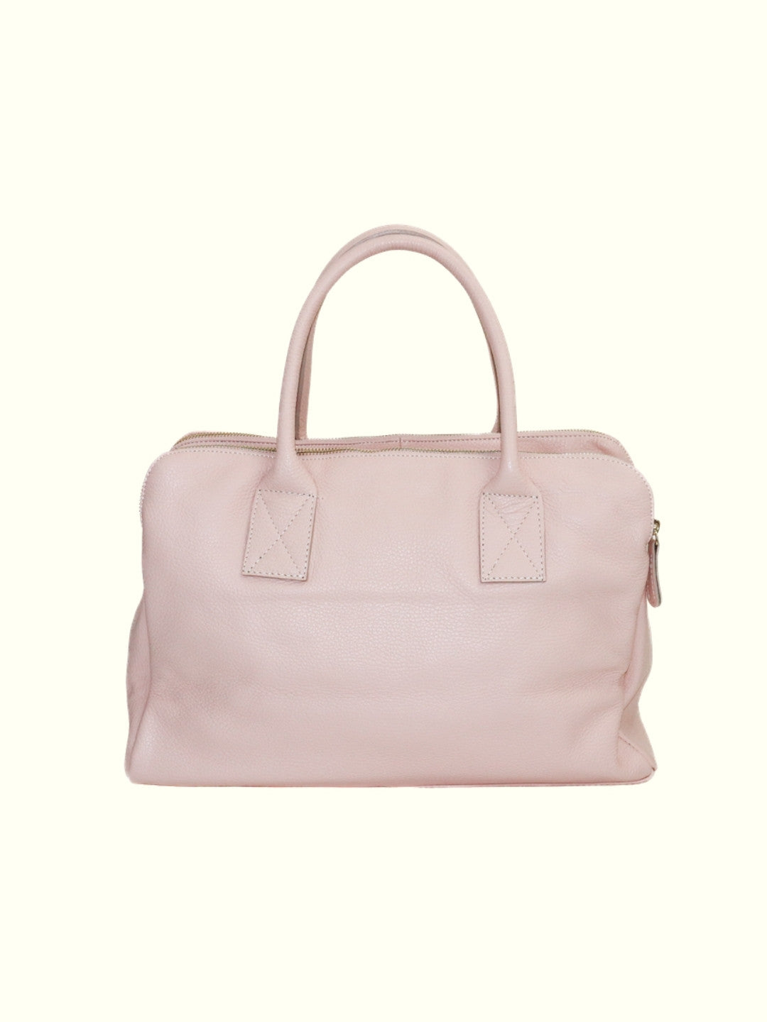 Rosario Pink Italian Leather Handbag