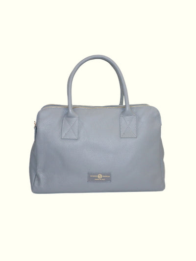 Borsa a mano Rosario Gray in pelle italiana