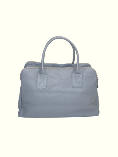 Borsa a mano Rosario Gray in pelle italiana