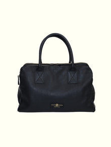 Rosario Black Italian Leather Handbag