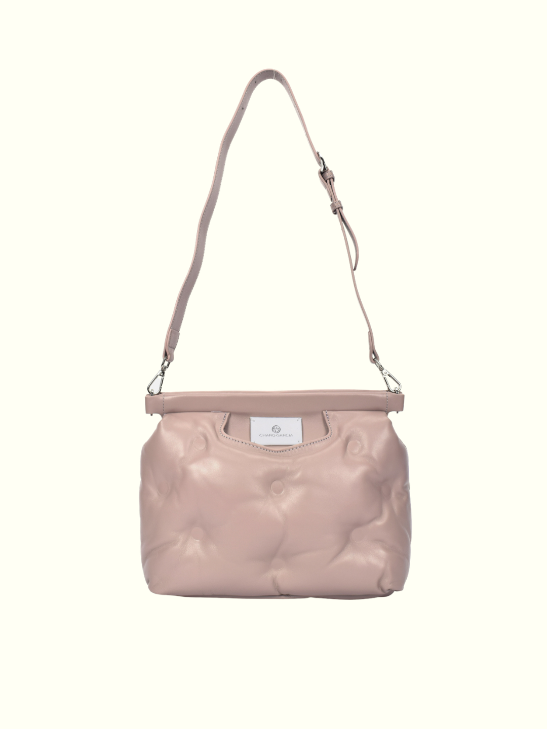 Luisa light-purple Leather Crossbody Bag