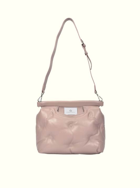 Luisa light-purple Leather Crossbody Bag