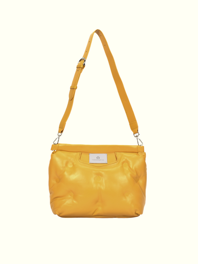 Luisa khaki Leather Crossbody Bag