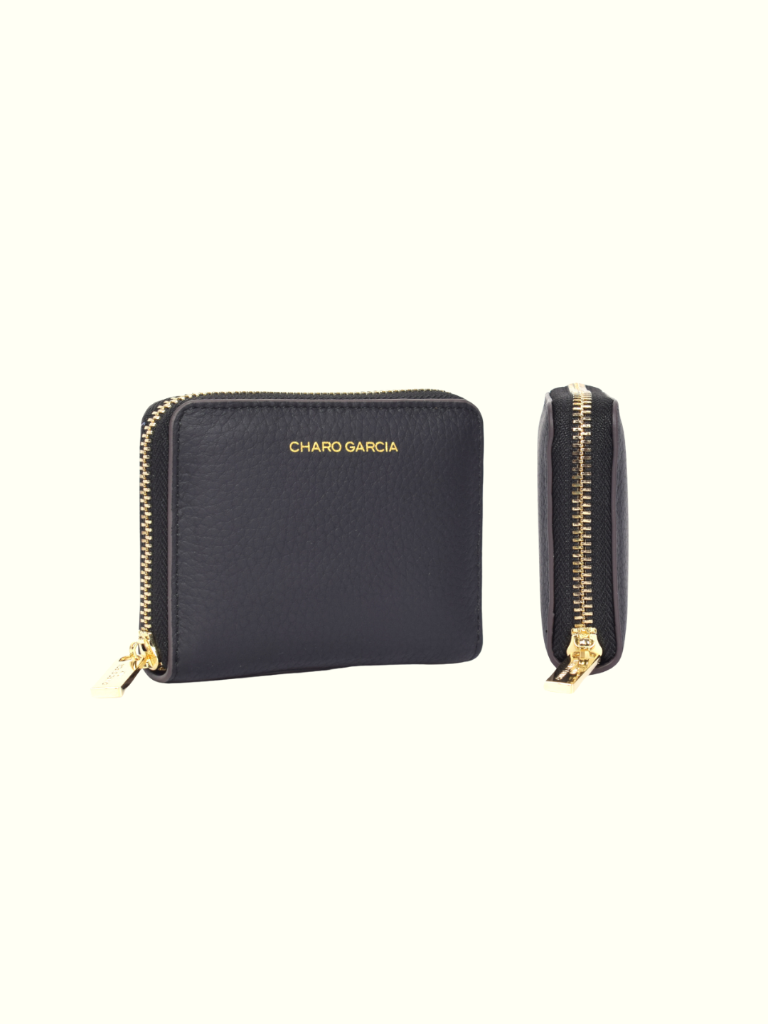 Square Wallet Black Nylon Wallet