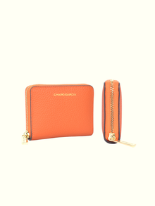 Square Wallet Orange Nylon Wallet