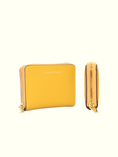Square Wallet Yellow Nylon Wallet